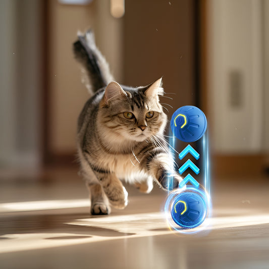 automatic jumping dog ball toy interactive moving pet toy for dogs