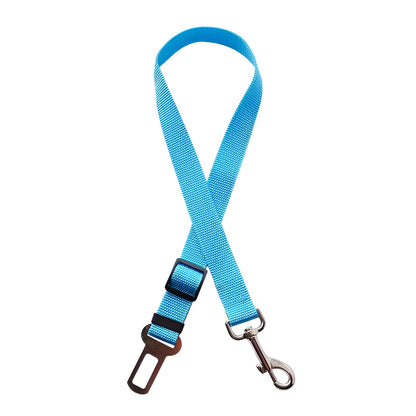 easy install dog seat belt attaches to car buckle for safe travel