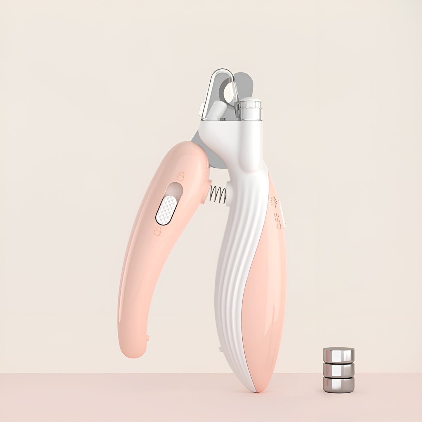 Pawlany minimalist design pet nail care set including clipper and electric grinder.