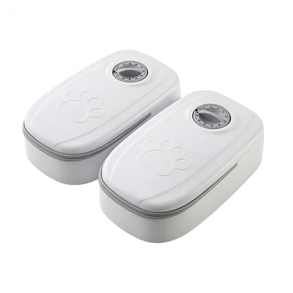 Reliable pet feeding station equipped with a hygienic, easy-to-clean stainless steel bowl.